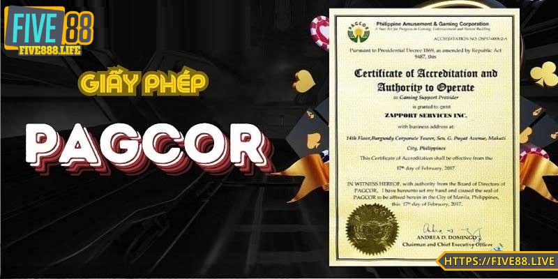 Được cấp phép từ tổ chức uy tín hàng đầu
